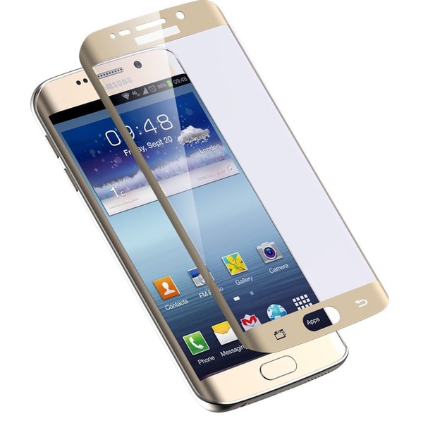 Samsung Galaxy S7 Edge - EXXO skjermbeskytter 3D (9H) buet Svart