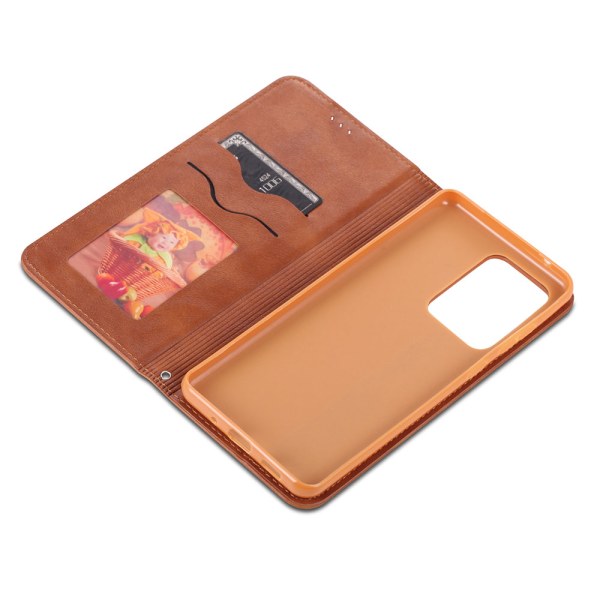 Samsung Galaxy S20 - Praktisk Azns Wallet Case Ljusbrun