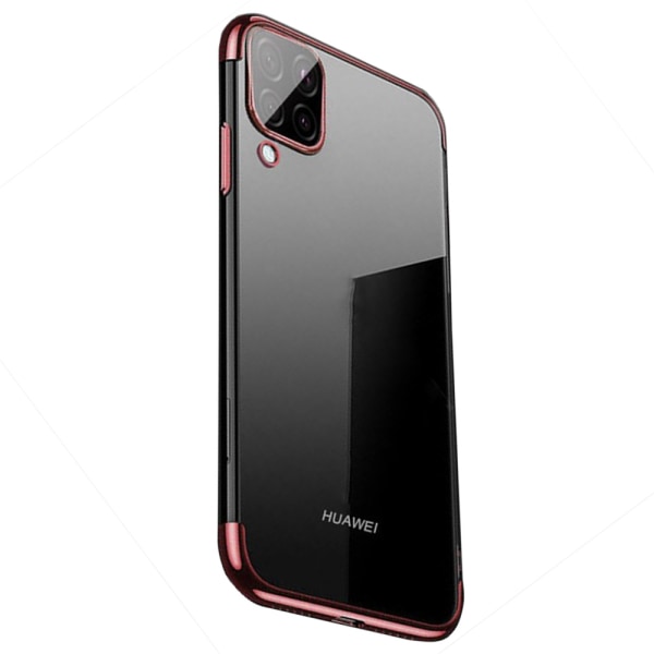 Huawei P40 Lite - Tyylikäs suojaava silikonikuori (Floveme) Röd