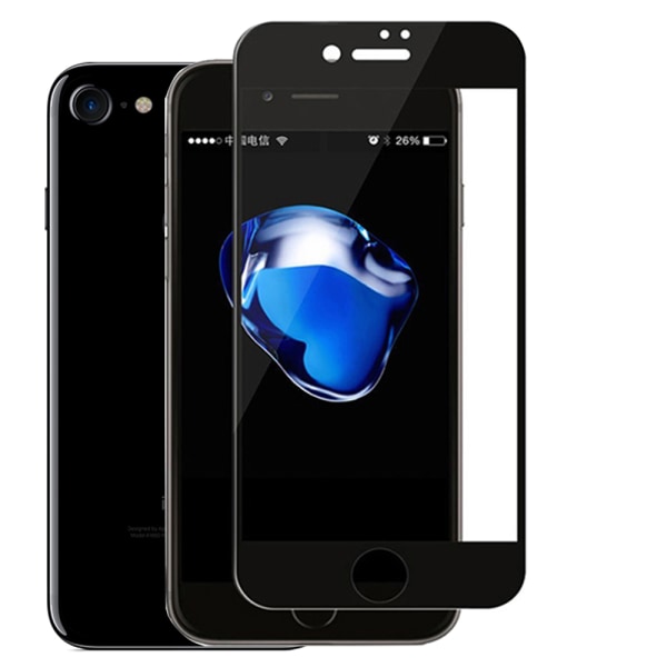 iPhone 6/6S Plus 2.5D 3-PACK näytönsuojakehys 9H 0,3mm Svart