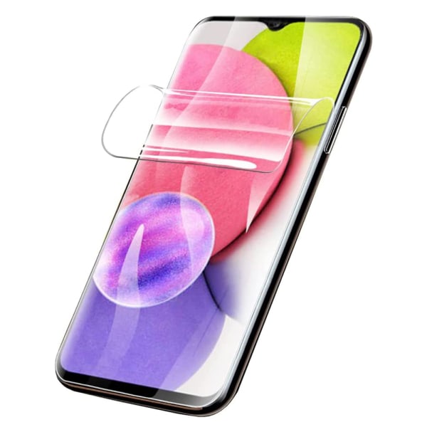 Galaxy A23 5G skjermbeskytter i formbart hydrogelmateriale Transparent