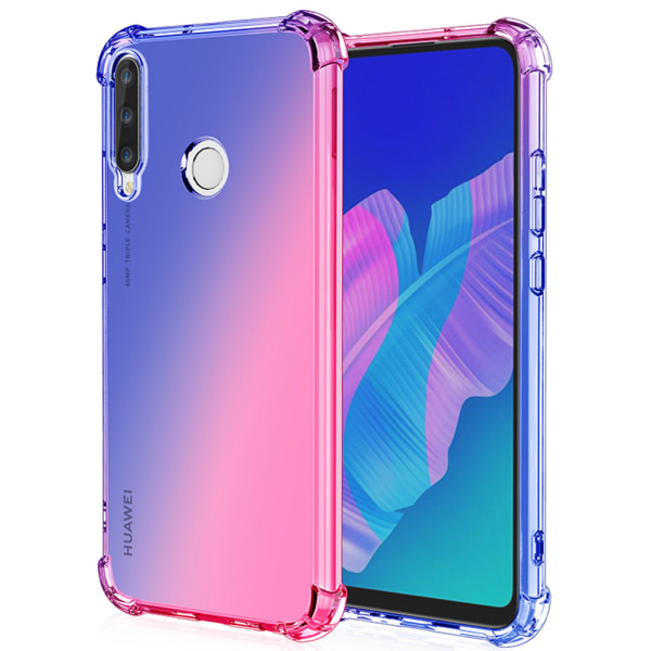 Huawei P40 Lite E - Stötdämpande Floveme Silikonskal Transparent/Genomskinlig Transparent/Genomskinlig