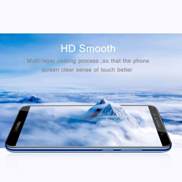 Skärmskydd 2.5D Ram 9H HD-Clear Screen-Fit Honor 9 Lite Svart