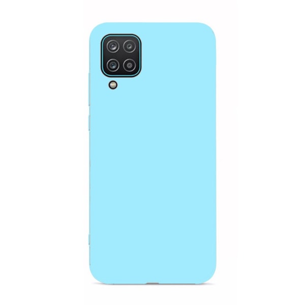 Samsung Galaxy A12 - Stilrent Skyddsskal (Leman) Mörkblå