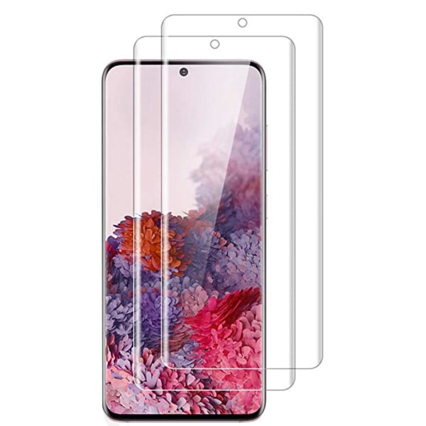 3-PACK Samsung Galaxy S21 Mjukt Skärmskydd PET 0,2mm Transparent
