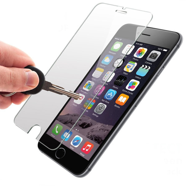 iPhone 8 5-PACK skjermbeskytter 9H 0,3 mm Transparent/Genomskinlig