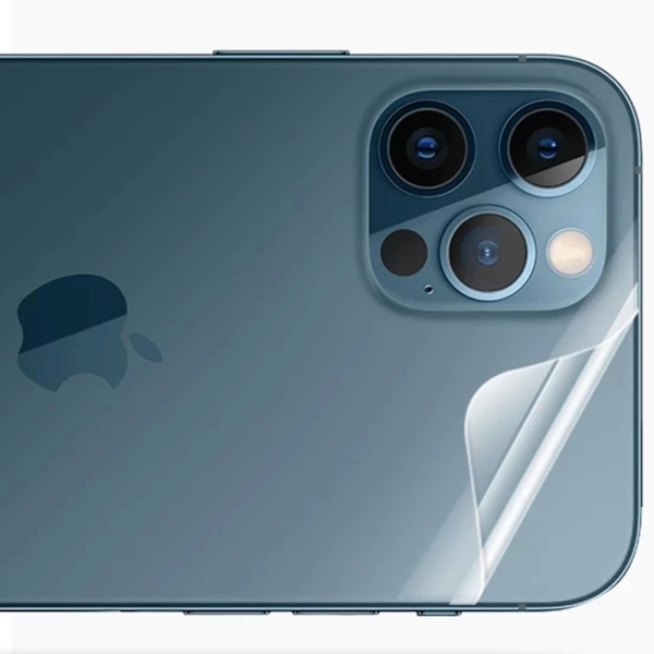1 Set iPhone 13 Pro Hydrogel Fram- & Baksida Skärmskydd Transparent