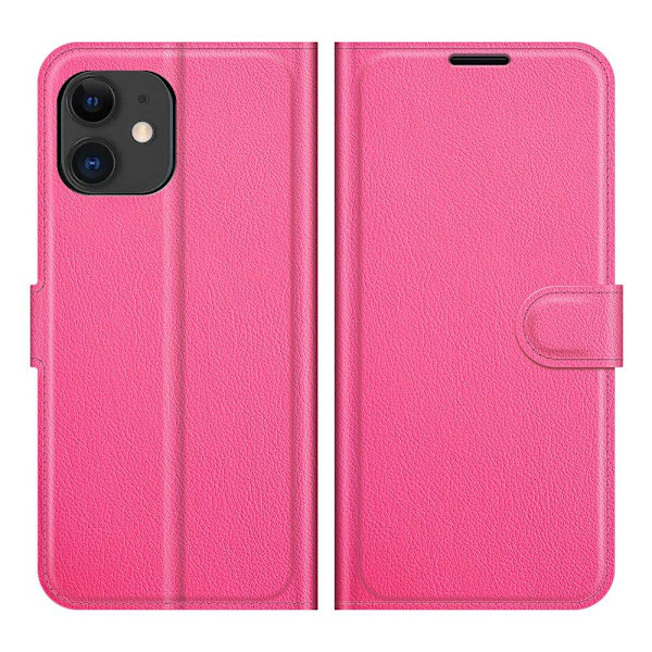 iPhone 12 - Stilrent Praktiskt NKOBEE Plånboksfodral Lila