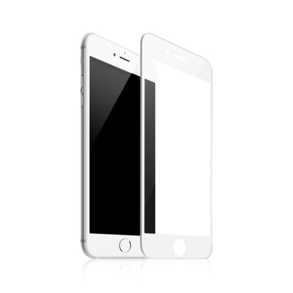 iPhone 7 Plus HuTechs Carbon-Sk�rmskydd 3D/HD Vit
