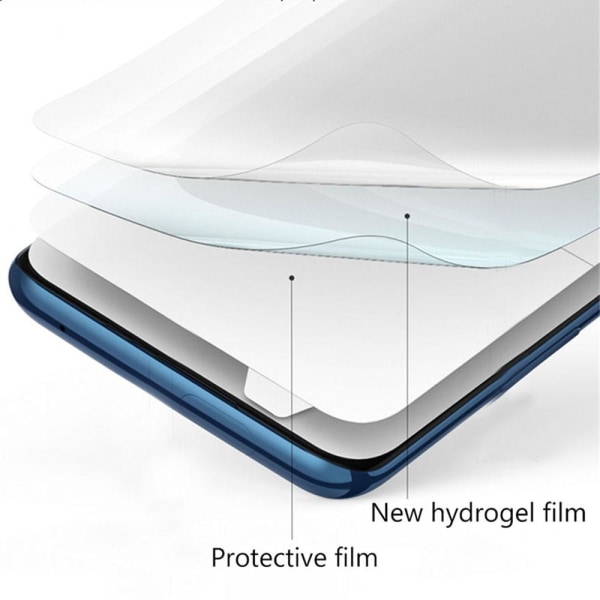 3-PACK iPhone 8 Plus Soft Back Screen Protector PET 9H 0,2mm Transparent/Genomskinlig