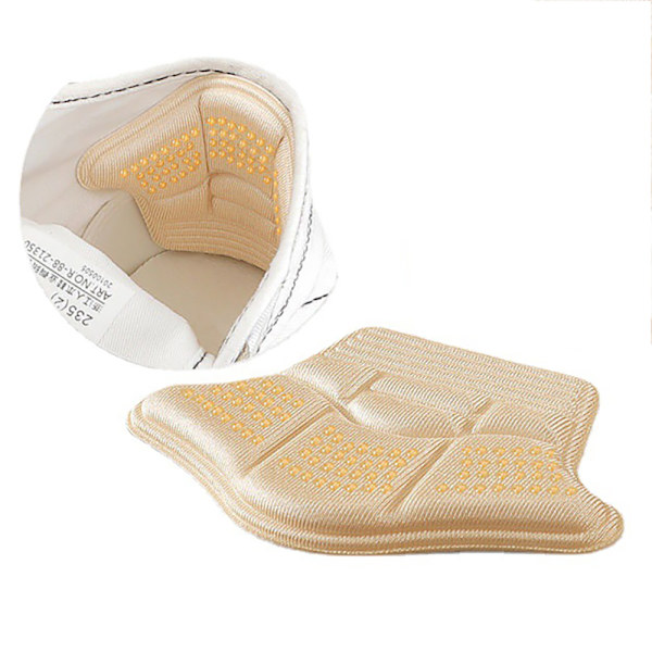 Mukavat ja suojaavat kantapäälliset kengänpohjalliset Beige 5MM