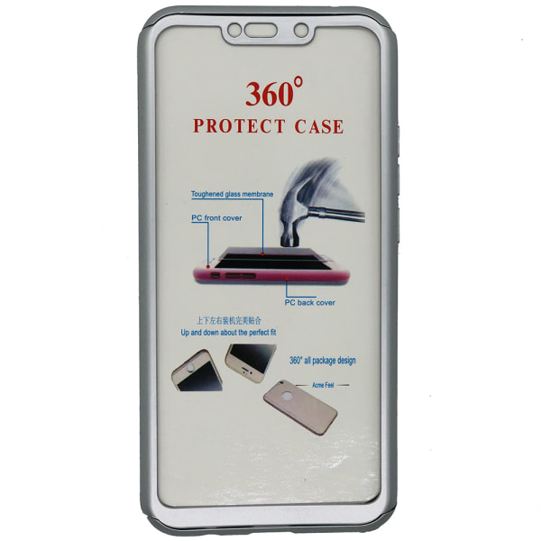 Stilig beskyttelsesdeksel (FLOVEME) - Huawei Mate 20 Lite Silver