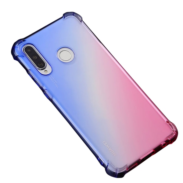 Huawei P30 Lite - Robust Stilsikkert Silikoneskal Transparent/Genomskinlig