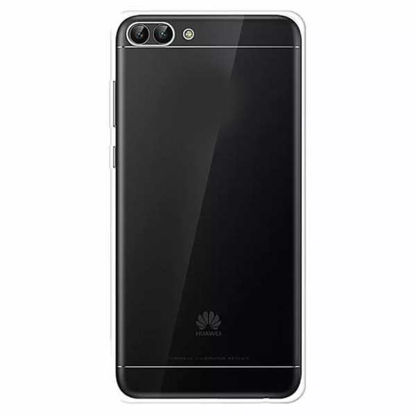 Huawei Honor 10 - Suojaava silikonikuori (FLOVEME) Transparent/Genomskinlig