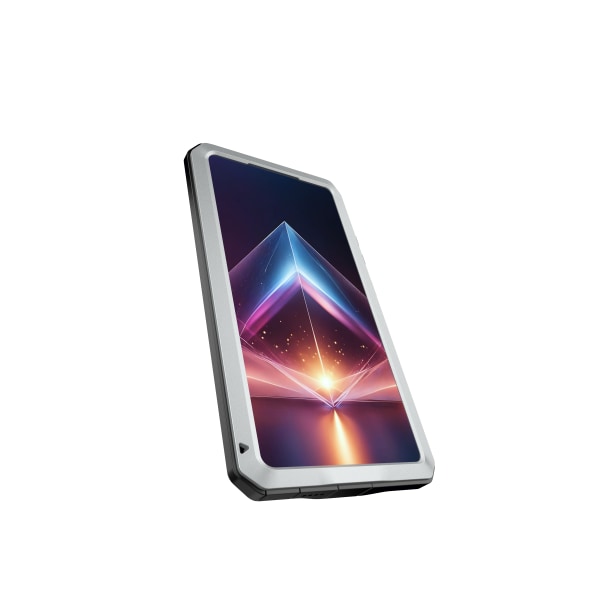 Samsung Galaxy S24 ultra - Stötdämpande HEAVY DUTY Aluminium Ska Röd