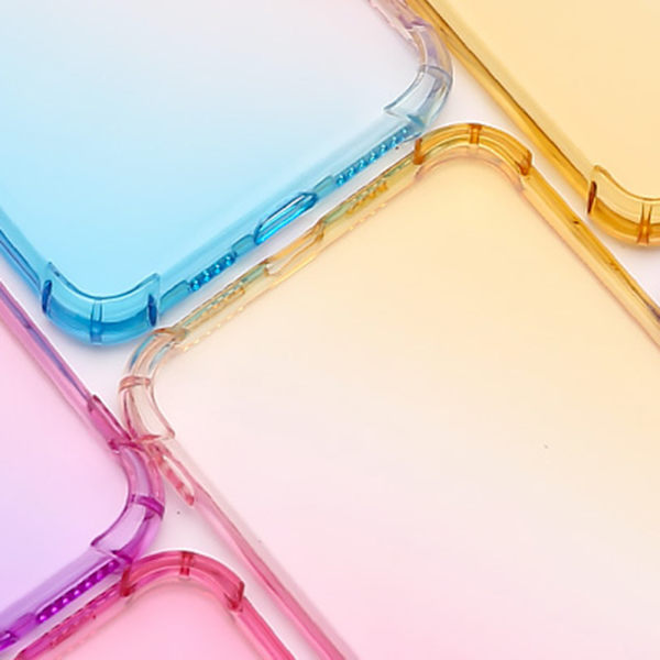 Samsung Galaxy A40 - Elegant silikondeksel Transparent/Genomskinlig