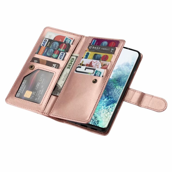Elegant Wallet Cover - Samsung Galaxy S20 Plus Brun