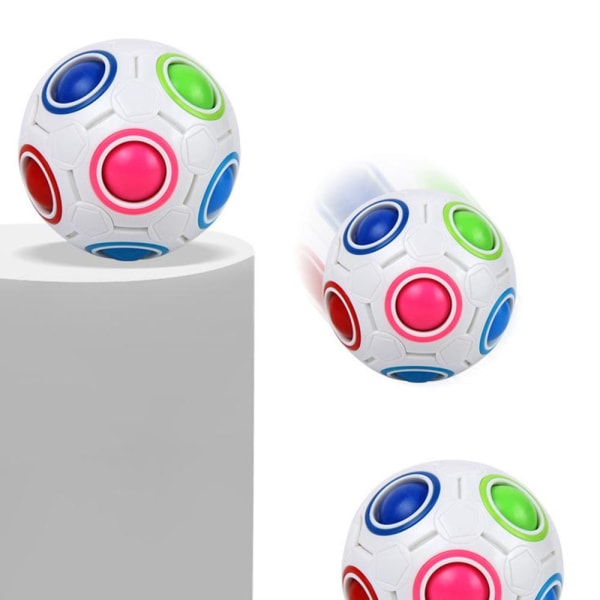 Effektfull Magic Ball Pussel / Fidget Toy / Fidget Pussel Flerfärgad