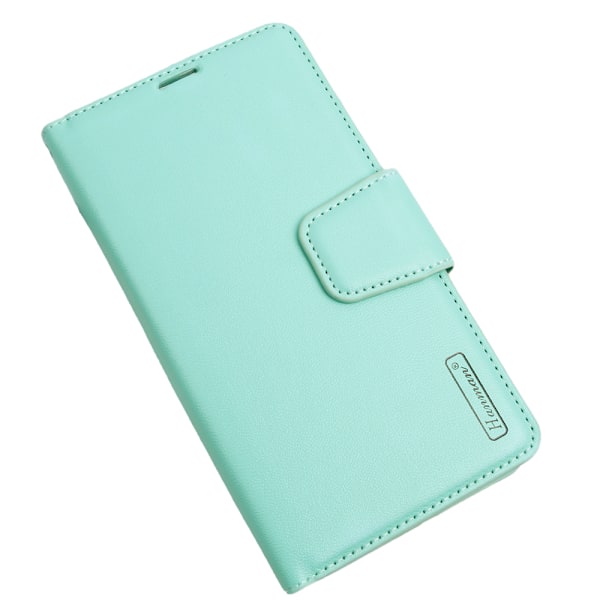 Samsung Galaxy S25 Plus - Elegant Plånboksfodral från Hanman Mintgrön