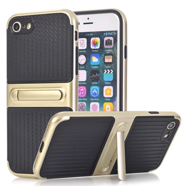 iPhone 8 - Beskyttelsescover med Kickstand fra LEMAN Vit