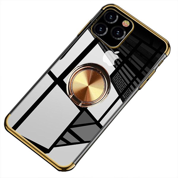 iPhone 12 Pro - Effektfullt Floveme Skal med Ringhållare Blå