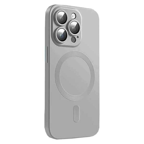 iPhone 16 Pro Max  - Slimmad Elegans med Maximal Magnetstyrka Ljusblå