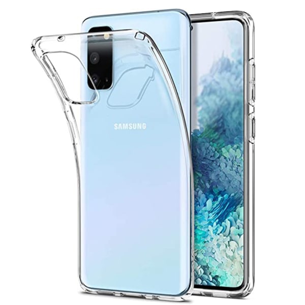 Samsung Galaxy S20 - Kraftfuldt silikonetui Transparent/Genomskinlig