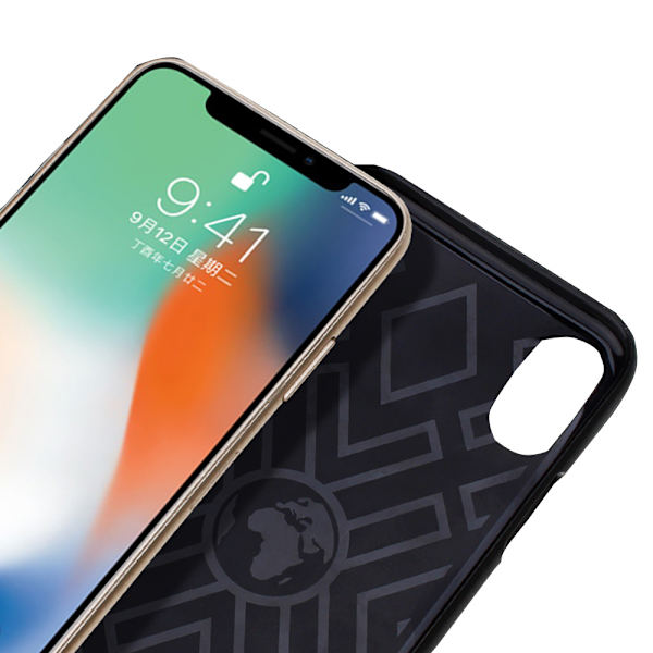 iPhone XR - Skal med Kortfack Grå