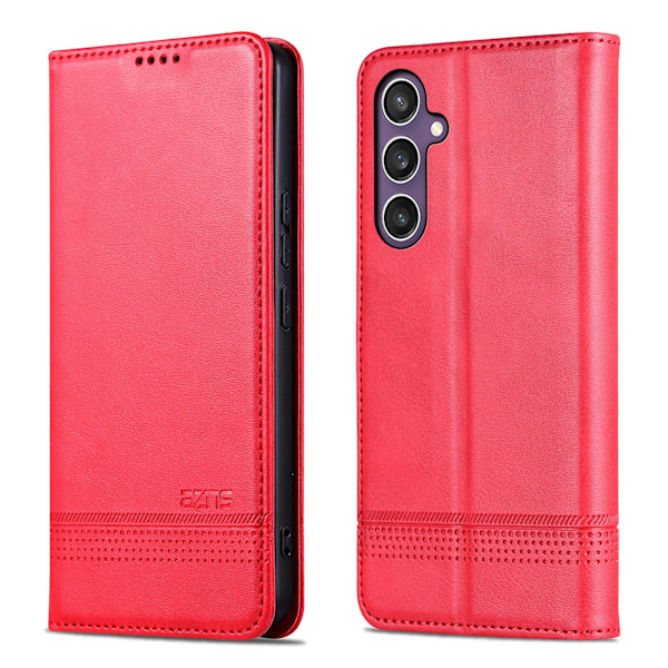 Samsung Galaxy S25 Plus Fodral med Stativ & Kortfack Blå