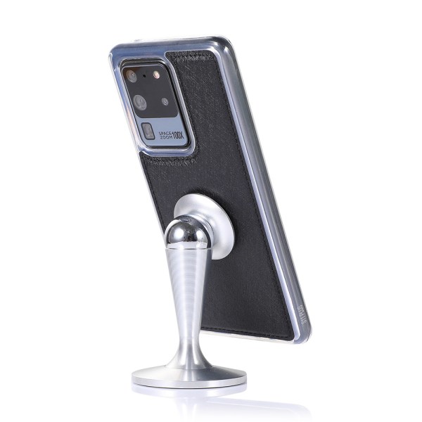 Samsung Galaxy S20 Ultra - Praktiskt Plånboksfodral Silver