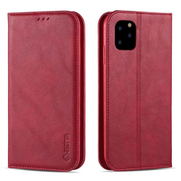 iPhone 11 Pro Max - Stilrent Smidigt Plånboksfodral Röd