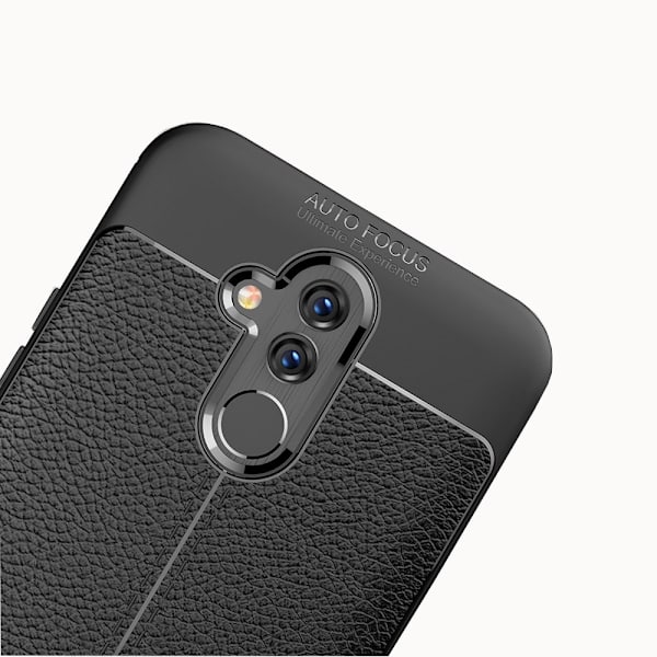 Praktiskt Silikonskal från Auto Focus - Huawei Mate 20 Lite Grå