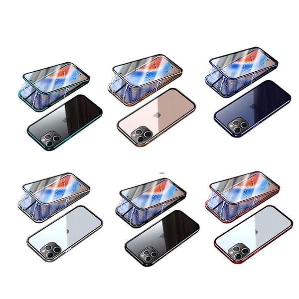 iPhone 13 Pro - Praktiskt Dubbelsidigt Skyddsskal Silver