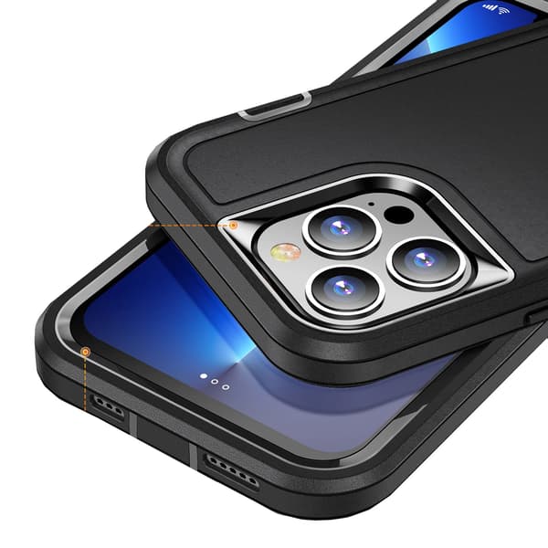 Höj Stilen och Skyddet för Din iPhone 14 Pro Grön