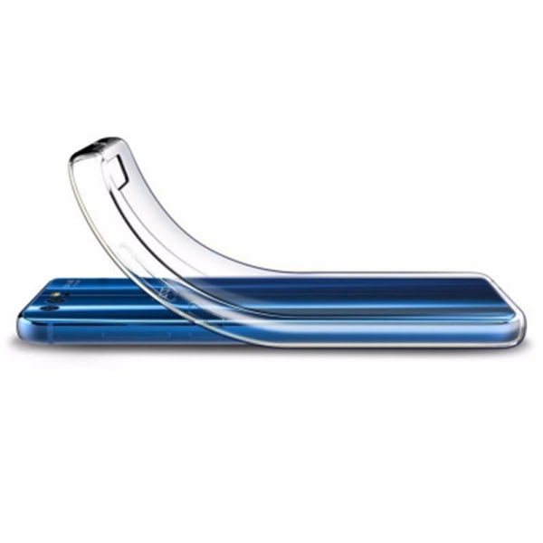 Samsung Galaxy Note 10 Plus - Slitesterk silikondeksel Transparent/Genomskinlig