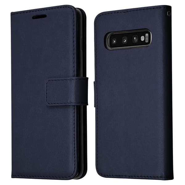 Plånboksfodral - Samsung Galaxy S10+ Röd Röd