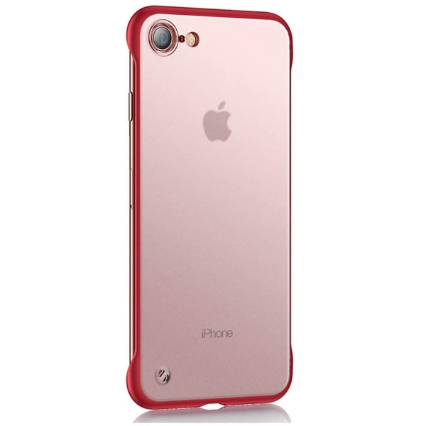 iPhone 8 - Stilrent Ultratunt Skyddsskal Röd
