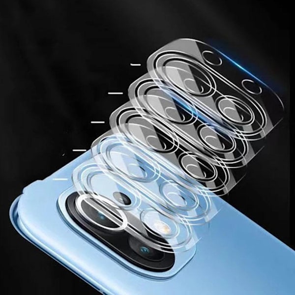 Xiaomi Mi 11 Lite Kameralinsskydd Standard HD Transparent