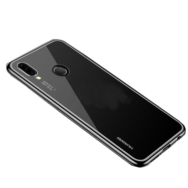 Huawei P30 Lite - Skyddande Silikonskal (Electroplating) Röd