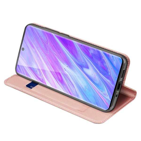 Samsung Galaxy S20 - Exklusivt Dux Ducis Plånboksfodral Marinblå