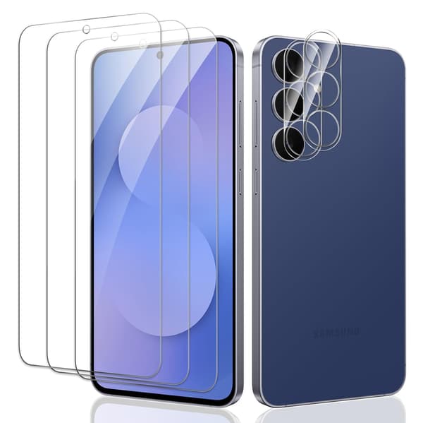 S25 FE Skärm+Kamera Glas Transparent