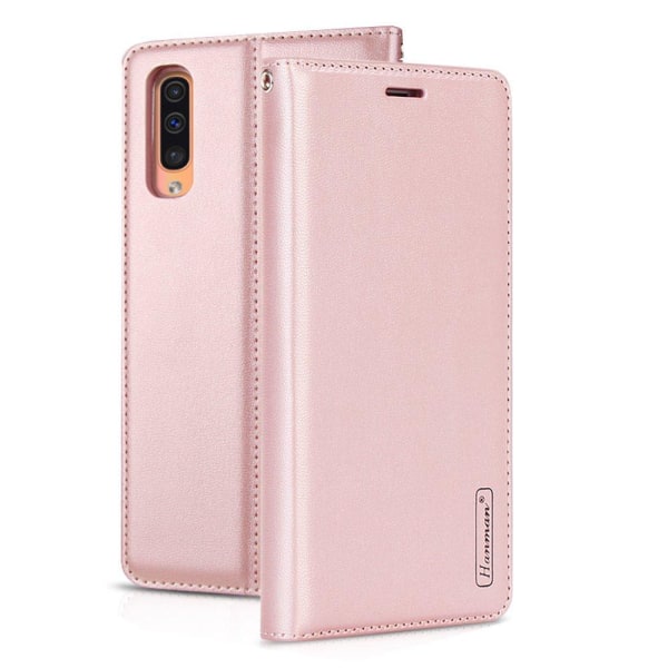 Samsung Galaxy A50 - Kraftfuldt elegant pung etui Rosa