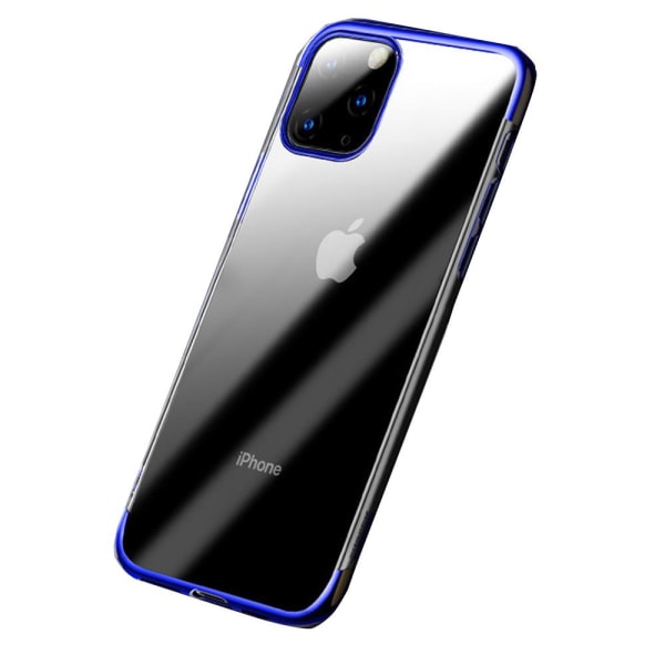 iPhone 12 Pro Max - Beskyttende stilfuldt silikonetui (Floveme) Svart