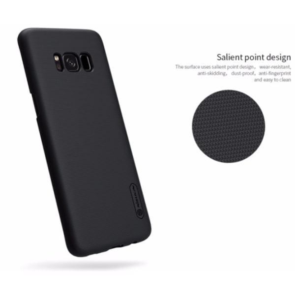 Galaxy S8+ - Stilig matt deksel fra NILLKIN Brun