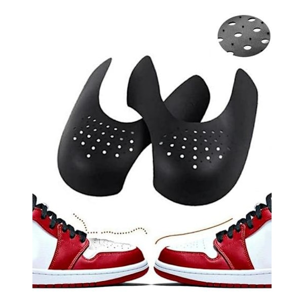 Skyddande Sneaker Anti-Veck Skydd Svart S