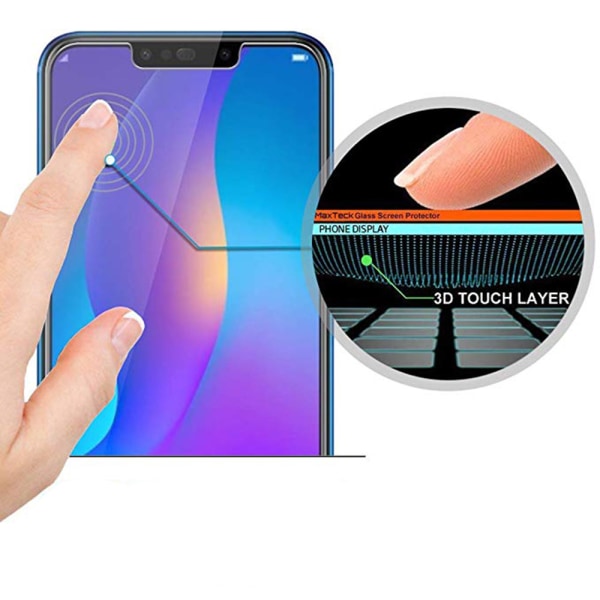 2-PACK Huawei P Smart 2018 Standard Skärmskydd HD 0,3mm Transparent/Genomskinlig