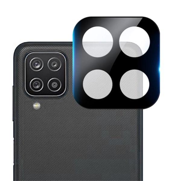 2-PACK Galaxy A12 näytönsuoja + kameran linssisuoja 2.5D HD 0.3mm Transparent/Genomskinlig