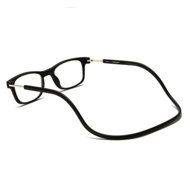 Smarta Läsglasögon med MAGNET Vinröd 3.5