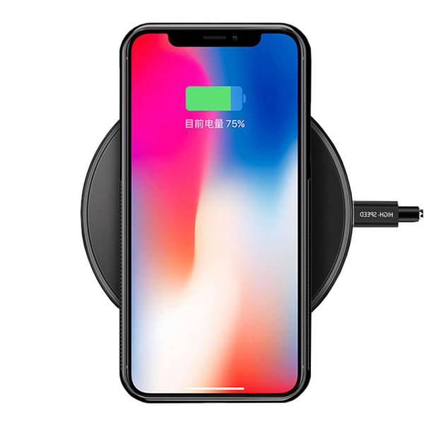 POCARDin älykäs kansi korttilokerolla iPhone XS Maxille Röd