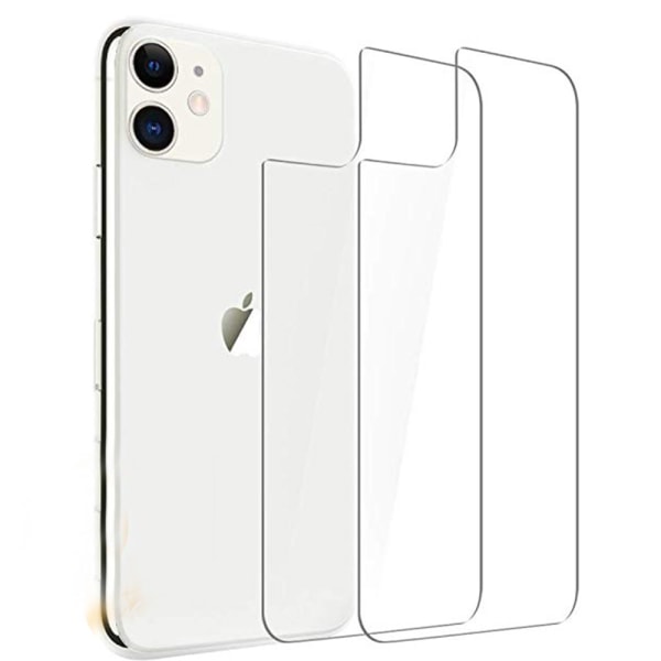 Skjermbeskytter bak 3-PACK iPhone 11 Pro 9H Skjermtilpasset HD-Clear Transparent/Genomskinlig